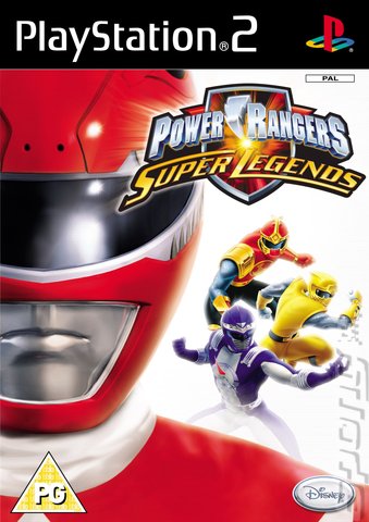 Power Rangers: Super Legends - PS2 Cover & Box Art