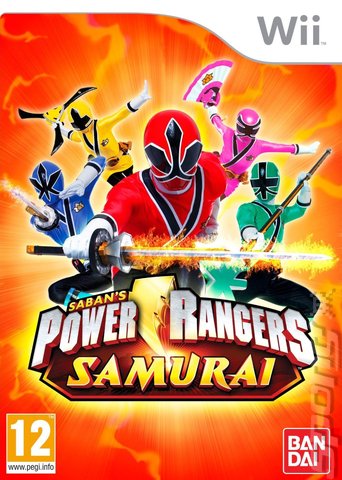 Power Rangers: Samurai - Wii Cover & Box Art
