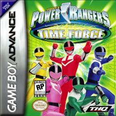 Power Rangers Time Force - GBA Cover & Box Art