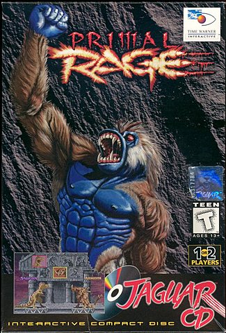 Primal Rage - Jaguar Cover & Box Art