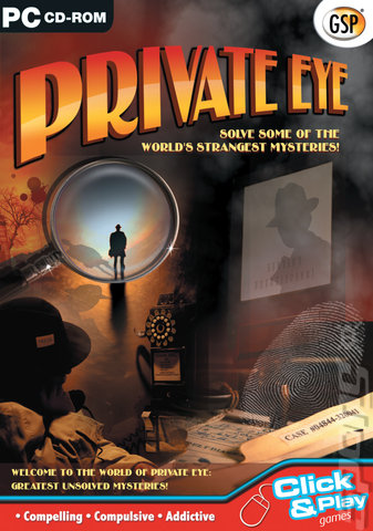 Private Eye: Greatest Unsolved Mysteries - PC Cover & Box Art