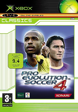 Pro Evolution Soccer 4 - Xbox Cover & Box Art
