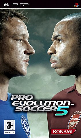 Pro Evolution Soccer 5 - PSP Cover & Box Art