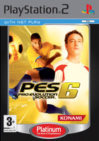 Pro Evolution Soccer 6   - PS2 Cover & Box Art