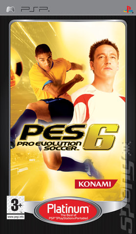 Pro Evolution Soccer 6   - PSP Cover & Box Art