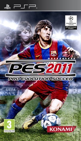 Pro Evolution Soccer 2011 - PSP Cover & Box Art