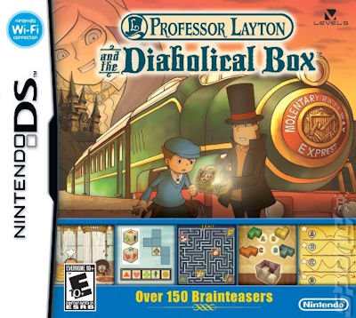 Professor Layton and Pandora�s Box - DS/DSi Cover & Box Art
