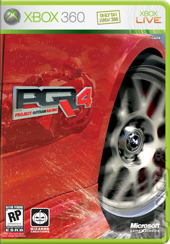Project Gotham Racing 4 - Xbox 360 Cover & Box Art