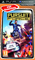 Pursuit Force - PSP Cover & Box Art