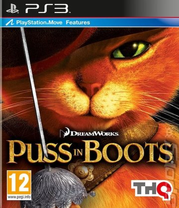 Puss in Boots - PS3 Cover & Box Art