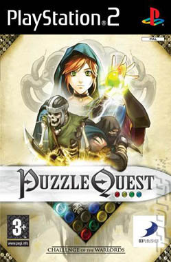 Puzzle Quest: Challenge of the Warlords - PS2 Cover & Box Art