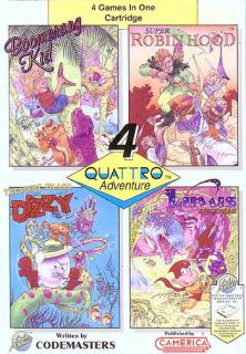 Quattro: Adventure - NES Cover & Box Art