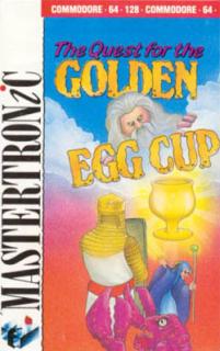Quest for the Golden Eggcup - C64 Cover & Box Art