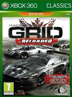 Racedriver: GRID: Reloaded - Xbox 360 Cover & Box Art