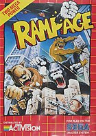 Rampage - Sega Master System Cover & Box Art