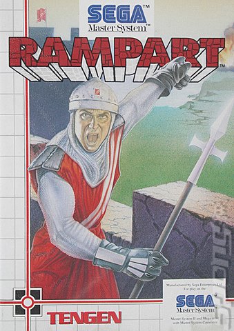 Rampart - Sega Master System Cover & Box Art