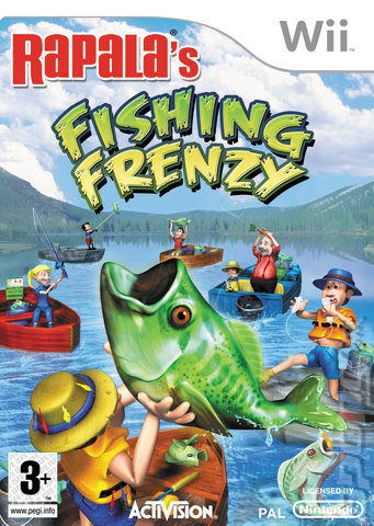 Rapala Fishing Frenzy 2009 - Wii Cover & Box Art