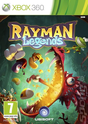 Rayman Legends - Xbox 360 Cover & Box Art