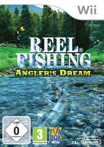 Reel Fishing: Angler's Dream - Wii Cover & Box Art