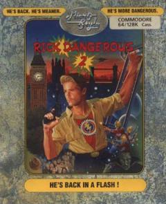 Rick Dangerous 2 - C64 Cover & Box Art