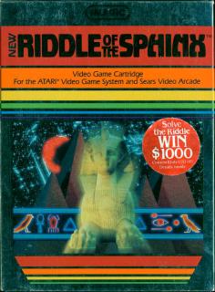 Riddle of the Sphinx - Atari 2600/VCS Cover & Box Art