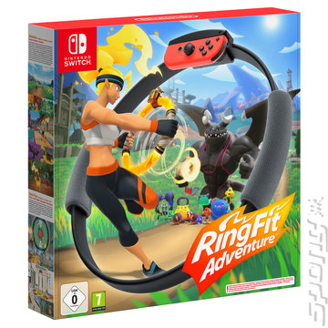 Ring Fit Adventure - Switch Cover & Box Art