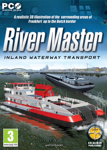 River Master: Inland Waterway Transport - PC Cover & Box Art