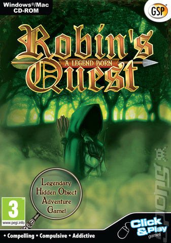 Robin�s Quest: A Legend Born - PC Cover & Box Art