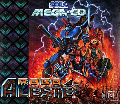 Robo Aleste - Sega MegaCD Cover & Box Art
