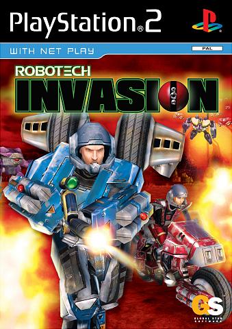 Robotech: Invasion - PS2 Cover & Box Art