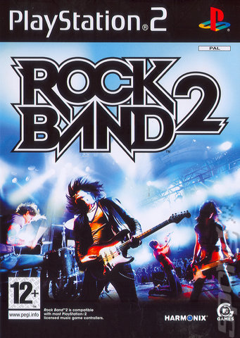Rock Band 2 - PS2 Cover & Box Art