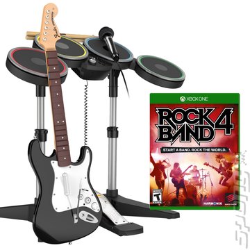 Rock Band 4 - Xbox One Cover & Box Art