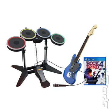 Rock Band 4 - PS4 Cover & Box Art
