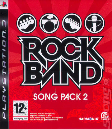 Rock Band Song Pack 2 - PS3 Cover & Box Art
