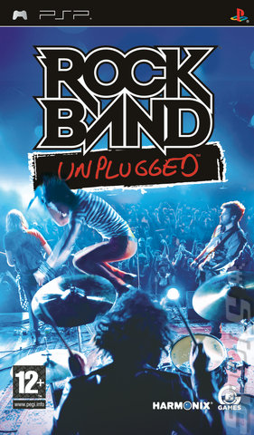 Rock Band Unplugged - PSP Cover & Box Art