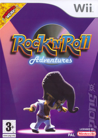 Rock 'n' Roll Adventures - Wii Cover & Box Art