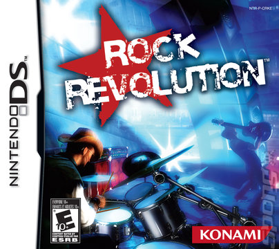 Rock Revolution - DS/DSi Cover & Box Art