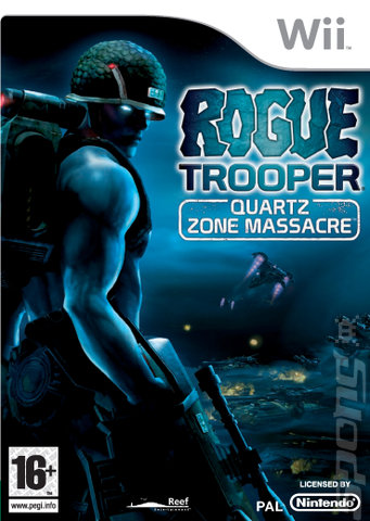 Rogue Trooper: Quartz Zone Massacre - Wii Cover & Box Art