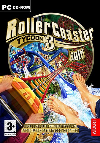 Rollercoaster Tycoon 3 Gold Edition - PC Cover & Box Art