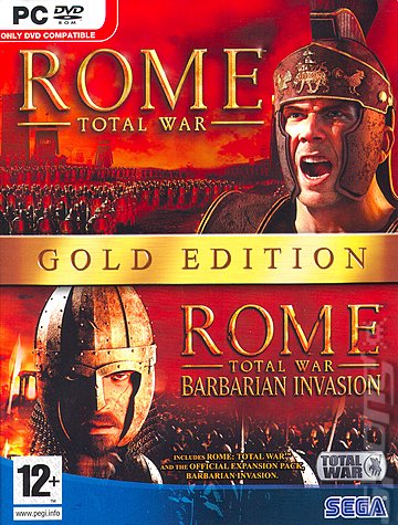 Rome: Total War Gold Edition - PC Cover & Box Art