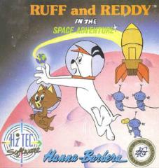 Ruff and Reddy in the Space Adventure - C64 Cover & Box Art