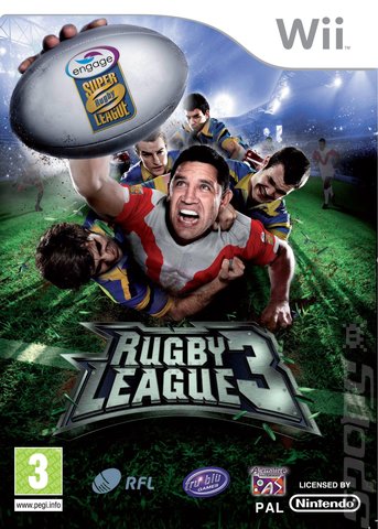 Rugby League 3 - Wii Cover & Box Art