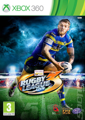 Rugby League Live 3 - Xbox 360 Cover & Box Art