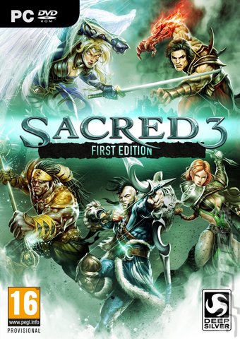 Sacred 3 - PC Cover & Box Art