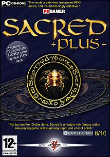 Sacred Plus - PC Cover & Box Art