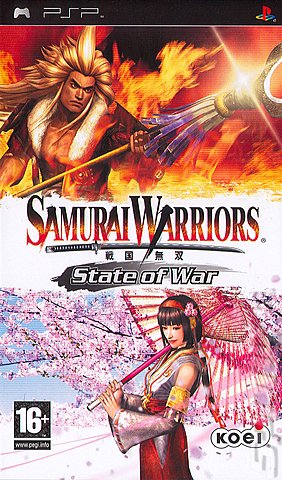 Samurai Warriors: State of War - PSP Cover & Box Art