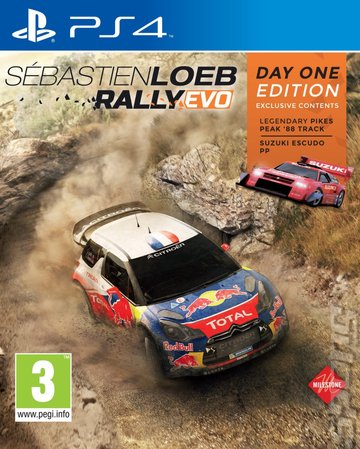 S�bastien Loeb Rally Evo - PS4 Cover & Box Art