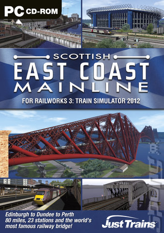 Scottish East Coast Mainline - PC Cover & Box Art