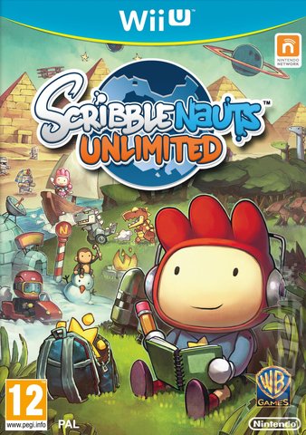 Scribblenauts Unlimited - Wii U Cover & Box Art