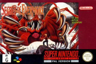 Secret of Evermore - SNES Cover & Box Art
